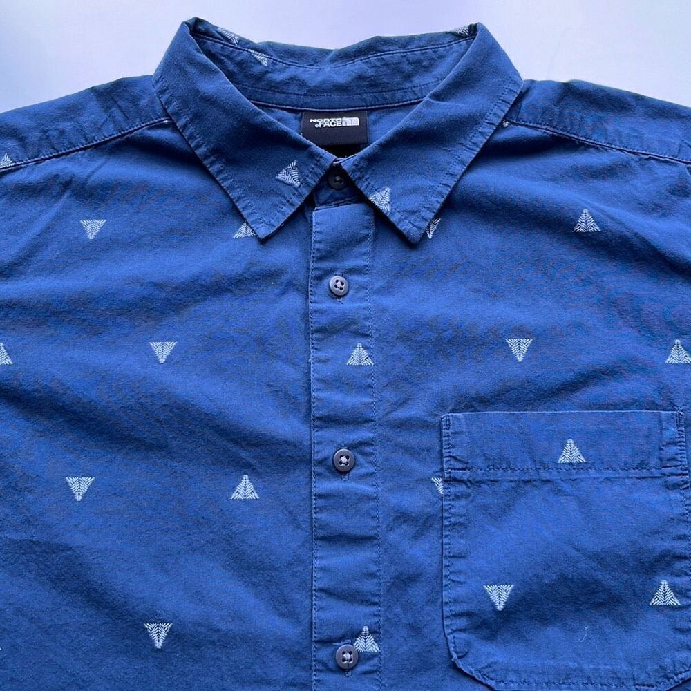 The North Face Button Front Camp Shirt Mens XL